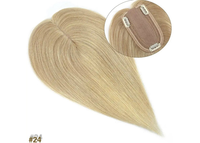 Peruca partiala Blond Mediu